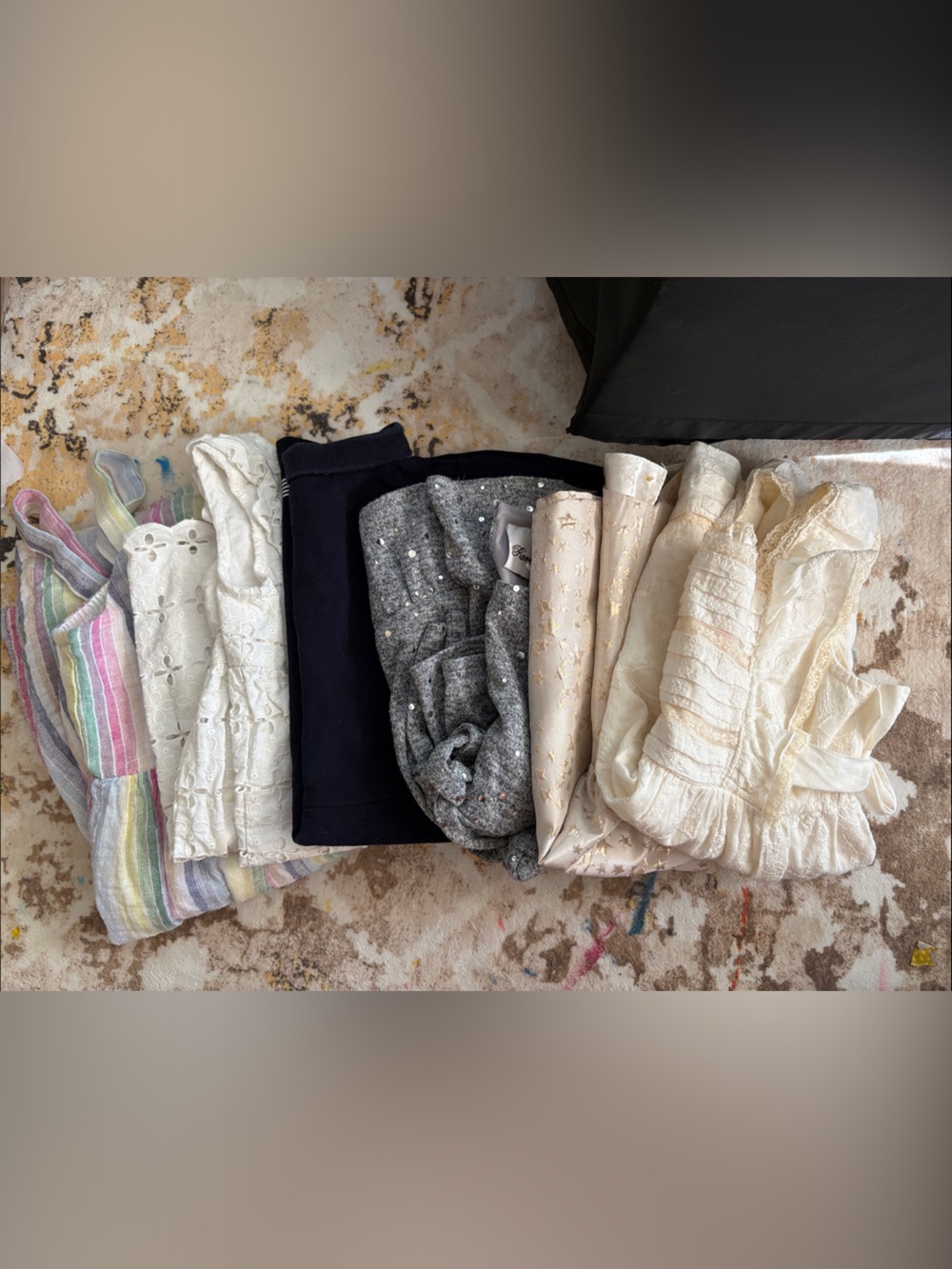 6 Zara Jacadi Hanna Andersson Lot Toddler Girl Dresses 2T 18 months 3T 4T Bundle